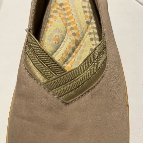 Women's Grasshoppers Light Tan Espadrilles Wedge Shoes Size 9M Cork Heels - Picture 7 of 9